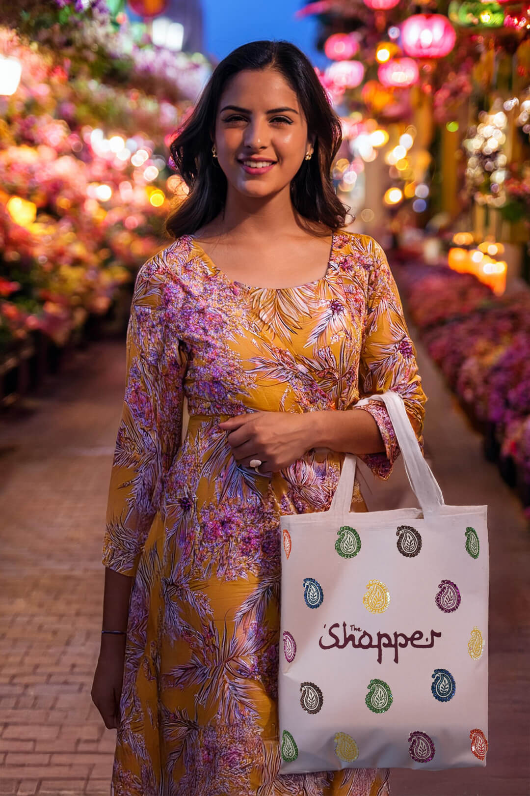 Truck Art Canvas Shopper Bag