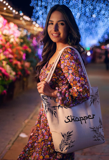 Roots Canvas Shopper Bag